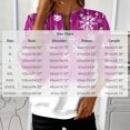 thumbnail image 2 of Christmas Sweatshirts for Women 2026 Novelty Snowflake Print Holiday Shirts Trendy Quarter Zip Long Sleeve Pullover, 2 of 5