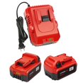 thumbnail image 1 of Kit de baterías KOOMICY de 2 unidades, 18 V, 6,0 Ah, con cargador, 1 of 7