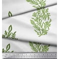 thumbnail image 2 of Soimoi Rayon Fabric Leaves & Floral Block Fabric Prints by Yard 56 Inch Wide, 2 of 3