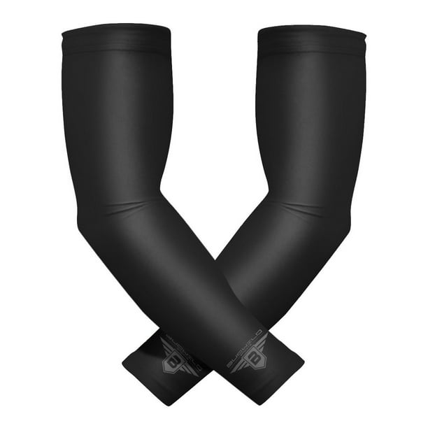 Bucwild Sports Compression Arm Sleeves 1 Pair 2 Sleeves Youth & Adult