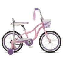 Schwinn Bloom  16-in. Kid's Bike with Training Wheels, Pink Child Bicycle