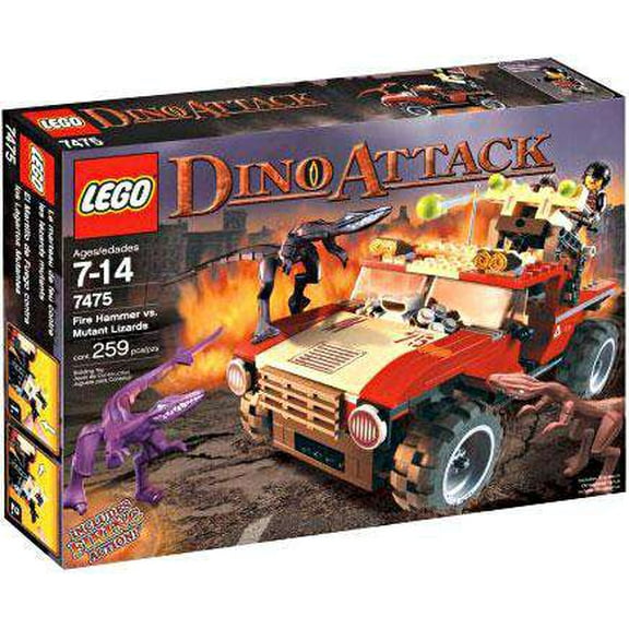 Pre-Owned LEGO Dino Attack Fire Hammer vs. Mutant Lizard