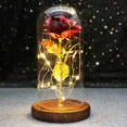thumbnail image 1 of Rosa Galaxia Flores Artificiales Rosa de La Bella y la Bestia Decoración de Boda Creativa Día de San Valentín Regalo para la Madre Boda de Navidad, 1 of 1
