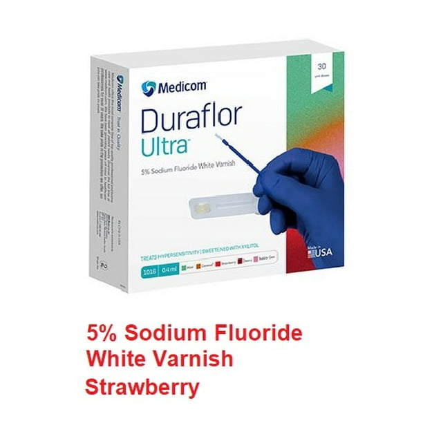 Duraflor Ultra 5 Sodium Fluoride White Varnish 0.4 ml