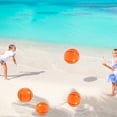 thumbnail image 1 of OUNONA 1Set Brown PVC Inflatable Basketball for Outdoor Beach Pool Fun Easy to Carry, 1 of 8