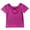 Purple, variant on Ketyyh-chn99 T Shirts for Youth Girls Girls T Shirt Cotton Summer Short Sleeve Shirt Cute Casual Fashion Round Neck Solid Color T Shirt Size for 6-7 Years,Watermelon Red