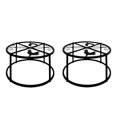 thumbnail image 2 of 2 soportes de metal para plantas en maceta, para interior, moderno, para balcón, hotel, esquina, dormitorio, 11,4 pulgadas, 2 of 8