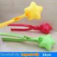thumbnail image 4 of Fabricante De Bolas De Nieve Star Snowball Maker Clip Winter Snow Clay Sand Outdoor Kid Play Toys Random Ndcxsfigh libre de BPA, 4 of 7