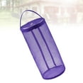 thumbnail image 3 of Dytern DIY Woolen Yarn Storage Bag Mesh Woolen Storage Bag DIY Knitting Bag Crochet Hook Storage Bag (Purple), 3 of 10