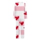 thumbnail image 5 of RKSTN Valentine's Gifts Pajamas Set for Women Oversized Crewneck Valentine's Day Loves Heart Graphic Printed Loungewear Matching Set Womens Casual Loose Long Sleeve T Shirt and Pjs Pant 2 Piece Set, 5 of 6