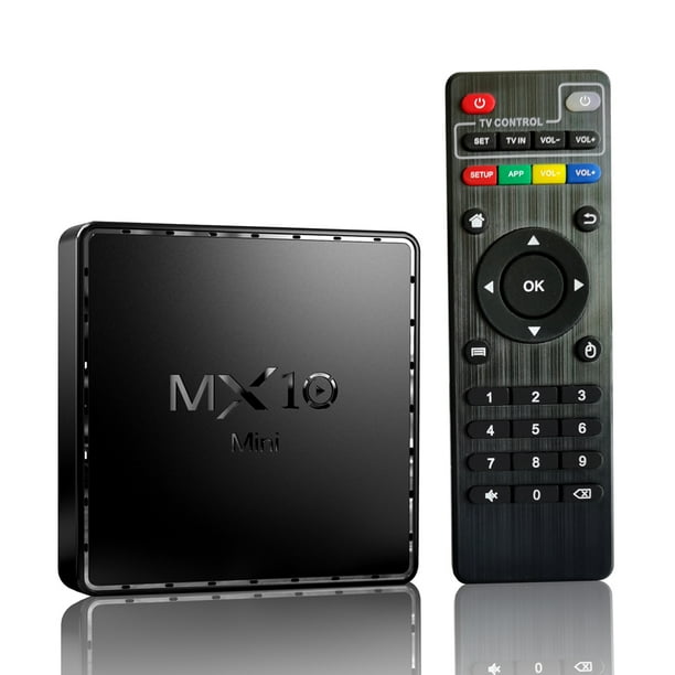 MX10 Mini Android 10.0 Smart TV Box UHD 4K Media Player Allwinner H313