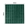 thumbnail image 6 of Sm:)e Microfiber Dish Cloth Set, 6 Soft and Super Absorbent Green Plaid Hand Towels, 6 of 8