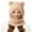 Khaki, variant on Winter Knitted Hat Scarf Combo Warm Lined Earflap Hat For Cold Weather Outdoor Activities And Ears