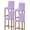 Multicolor, variant on Purple Bar Stool Covers Set of 4, Modern Pure Lavender Purple Stretch Washable Bar Chair Covers with Backs, Removable Pub Counter Height Chair Cover for Kitchen Dining Room Cafe