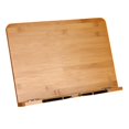 thumbnail image 2 of SOPORTE PARA LIBROS DE BAMBÚ Soporte para libros de cocina para Estante de escritorio para de lectura Los 28x21cm Yuyangstore Soporte de lectura de bambú, 2 of 8