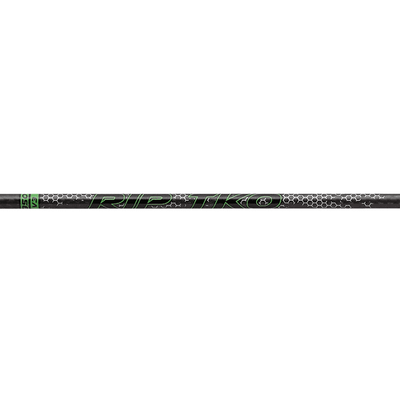 Victory Archery Rip Tko Gamer 300 Raw Unfletched Shaft With Nocks And Loose Inserts