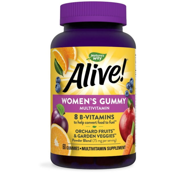 Alive! Women's Gummy Daily Multivitamin Supplement, 60 ct