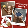 thumbnail image 5 of Christmas Solar Kettle Lights Garden Lawn Decorative, Solar Powered Santa Watering Can Ground Lamp, Outdoor Lighted Holiday Displays, Xmas Decor, 5 of 8
