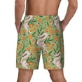 thumbnail image 4 of Goofa Snake And Floral Printed Men's Swim Trunks Board Shorts Quick Dry Mens Swimming Trunks with Compression Liner,Breathable Fit Hawaii Beach Shorts-Large, 4 of 9