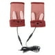 thumbnail image 1 of Guantes con calefacción de invierno Ciclismo Cálido Mittens USB Interior al aire libre Tamaño sin aislado Térmico Guante Hogar para el hogar Rojo de vino, 1 par seitruly HA011726-03, 1 of 7