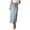 Blue, variant on vigerkar Women’s Denim Jean Long Skirt Low High Waisted Casual Cute Skirts with Pockets Y2K Summer Sexy 2025 Trendy Blue, L