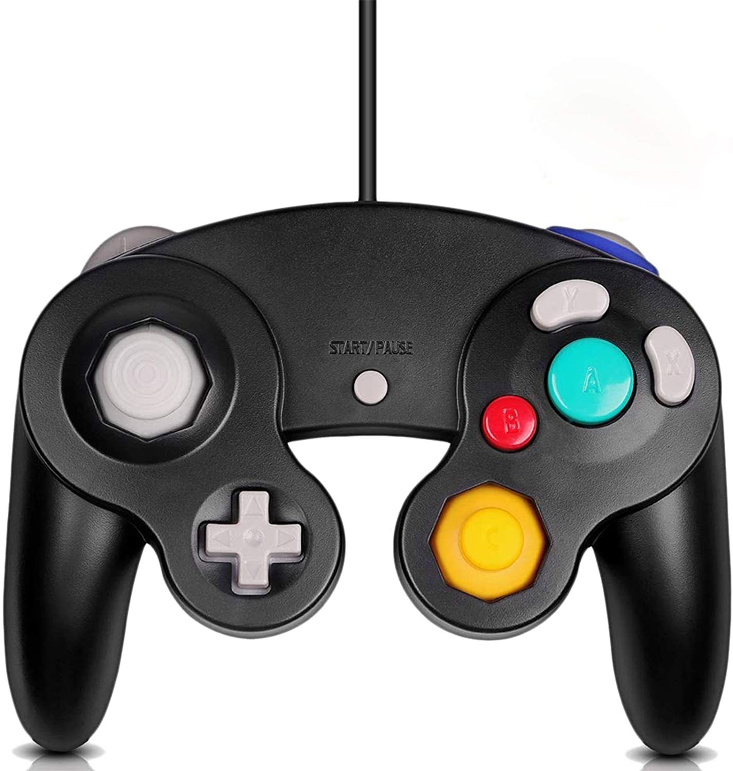 Gc Controller Compatible With Gamecube Nintendo Wii U Classic Wired Controller Ngc Gamepad Joystick Black Walmart Com Walmart Com