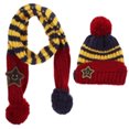 thumbnail image 3 of Little Kids Knitted Winter Beanie Hat and Scarf Set, 6 Months Baby to Toddlers, 3 of 7