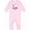 AD-Pink, variant on Easter Lamb He is Risen Christian Baby Romper Coveralls