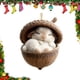 thumbnail image 5 of Adornos de bellota de bosque acogedores, acrílicos 2D, para colgar en el árbol de Navidad, fiestas temáticas de bosque, decoración del hogar, 5 of 8