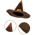 thumbnail image 5 of Scarecrow Hat Scarecrow Costume Party Hat Witch Hat Adult Costume Wizard Hat Magican Hat Cap Halloween Witch Hat, 5 of 16