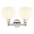 thumbnail image 4 of Innovations Lighting - White Venetian - 2 Light Bath Vanity In Modern, 4 of 7