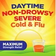Equate Severe Daytime Cold and Flu Relief, Original Flavor Liquid, 12