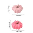 thumbnail image 3 of Mouliraty Mini Artificial Pumpkins, Simulation Pumpkin Halloween Decoration Props Accessories Ornaments Foam Fake Vegetables Pumpkin Set Model, for Halloween Thanksgiving Party Decorations, 3 of 6