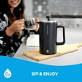 thumbnail image 4 of GROSCHE Dub'lin Stainless Steel Coffee Maker French Press 8 Cup | 34 FL Oz Coffee Press, 18/8 Double Walled Stainless Steel French Press Coffee Maker, 4 of 9