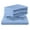 Light Blue, variant on Shrinita 700 Thread Count Organic Cotton Bedsheet 6 PC Full White 22" Deep Pockets