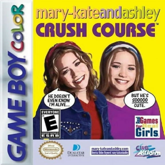 Restored Mary-Kate and Ashley: Crush Course (Nintendo Game Boy Color, 2001) (Refurbished)