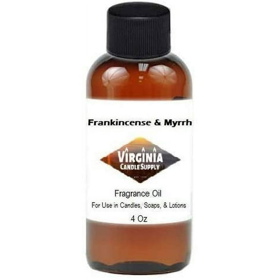 Frankincense & Myrrh4oz Bottle for Candle Making, Soap Making, Tart Making, Room Sprays, Lotions, Car Fresheners, Slime, Bath Bombs, Warmers