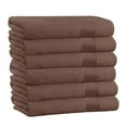 thumbnail image 1 of 100% Cotton 4-Piece Bath Towels - Extra Soft Fade-Resistant Towels - 54" x 27" - (Brown), 1 of 3