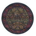 thumbnail image 2 of Oriental Weavers Kharma 470X4 Red/Blue Floral Rectangle Indoor Area Rug, 2 of 2