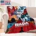 thumbnail image 3 of Hilda anti-pilling, suave, ligera, esponjosa y acogedora de lujo para hogar y cocina – Perfecta para niños y adultos, 100 x 150 cm, 3 of 6