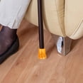 thumbnail image 3 of Embouts de Canne Antidérapants Durables pour Bâton de Marche, Coussinets de Remplacement en Caoutchouc Épaissi pour Poteaux de Randonnée et Bâtonnets de Randonnée, Poignées de Pied Robustes pour la Stabilité, Lot de 4 Noir, 3 of 8
