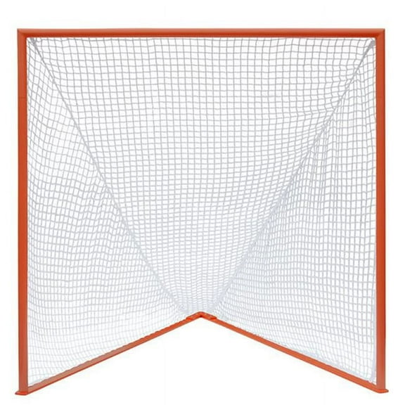 Pro Collegiate Lacrosse Goal, White & Orange
