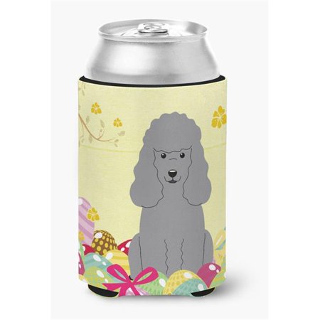 

Easter Eggs Poodle Silver Can or Bottle Hugger