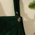 thumbnail image 7 of CAICJ98 Baby Girl Christmas Clothes Fall Winter Outfits Long Sleeve Romper Overall Skirt Dress Cute Newborn Outfit Green,Size 0-3 Months, 7 of 7