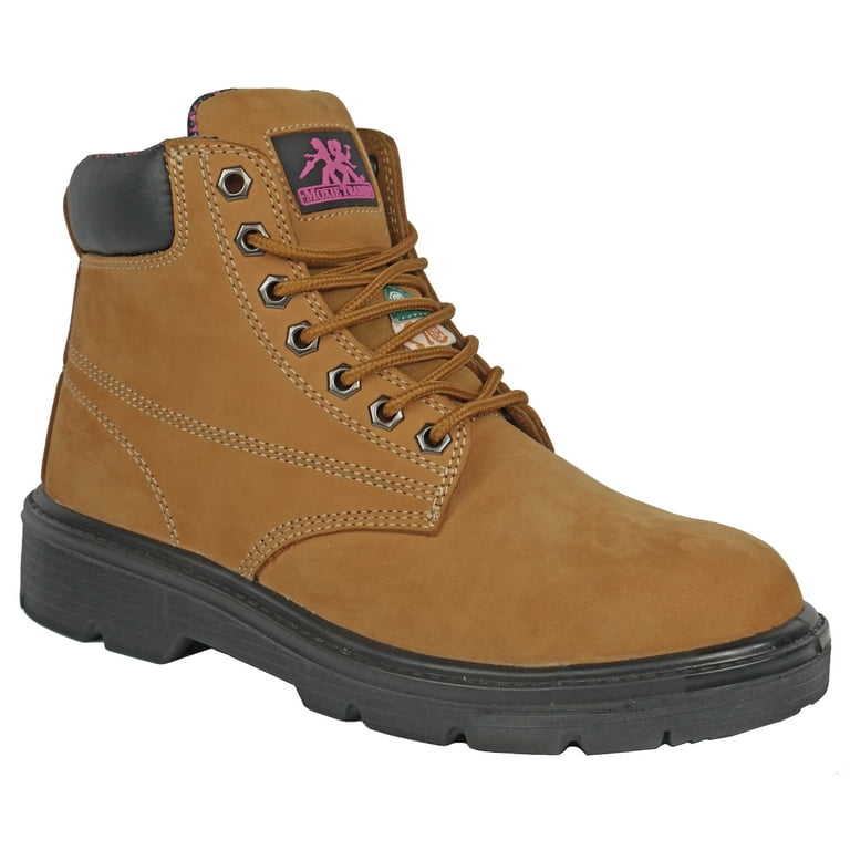 Waterproof steel toe 2025 work boots walmart