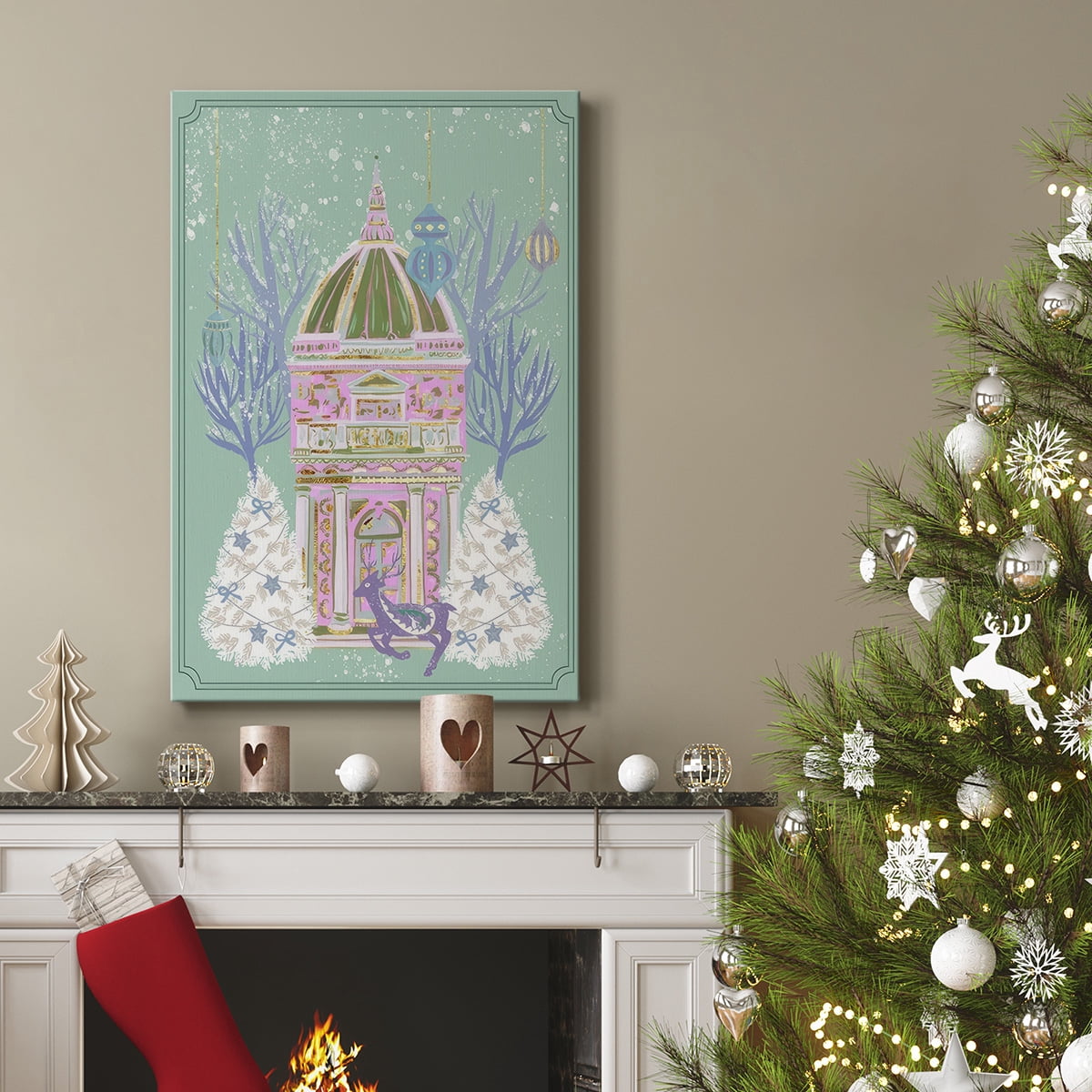Winter Holidays IV- Gallery Wrapped Canvas