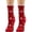 Red, variant on EQWLJWE Women Cute Christmas Vintage Printing Thicker Socks Long Sock Comfortable Socks Socks Holiday Clearance