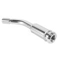 thumbnail image 2 of 5inch Gear Shifter Stick Lever Bend Extension Shift Knob Extender for T4 Silver, 2 of 7