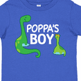 thumbnail image 4 of Inktastic Poppa's Boy Grandson Dinosaur Boys Toddler T-Shirt, 4 of 5