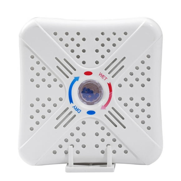 Rechargeable Silica Gel Dehumidifier with Indicating Beads, Portable Mini Dehumidifier for Small Spaces and Storage Areas